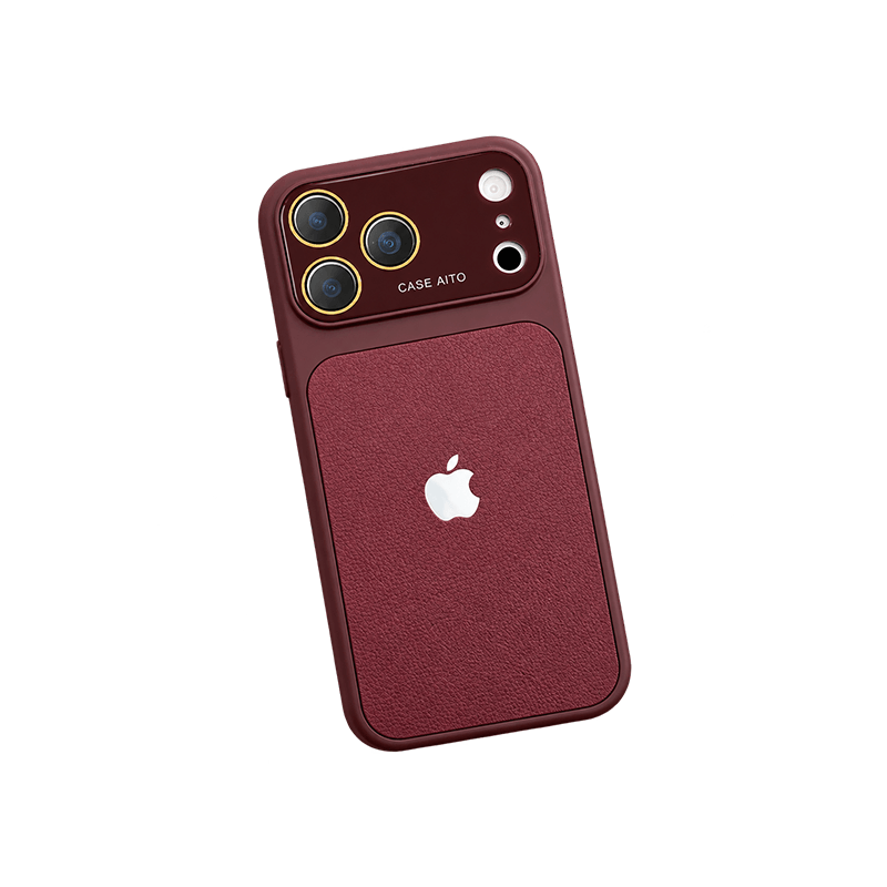 Iron Code Band Premium Leather Textured Style Case for iPhone