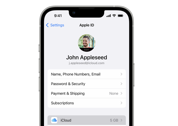 back up iphone on icloud