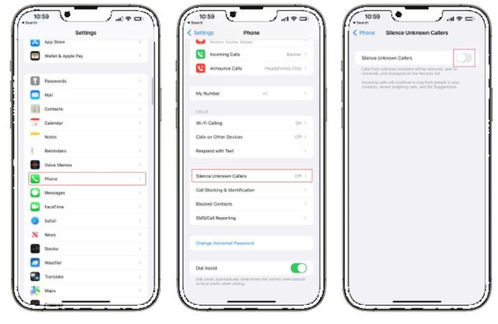 How to block a number on an iphone