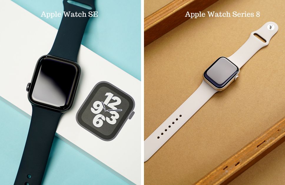Apple Watch SE vs Apple Watch Series 8 specification