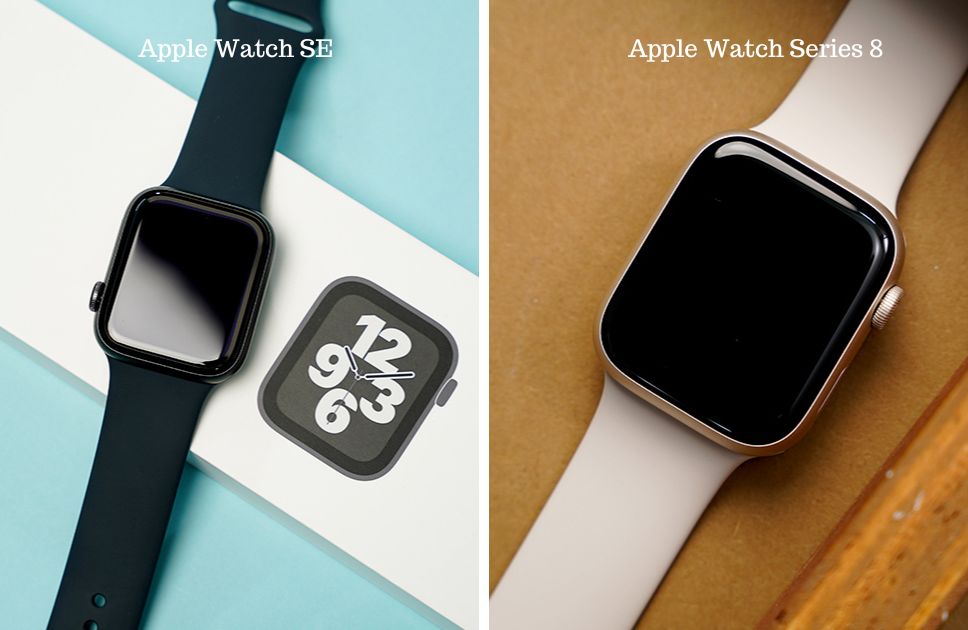 Apple Watch SE vs Apple Watch Series 8