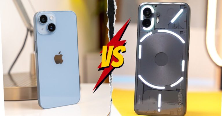 Nothing Phone 2 vs iPhone 14: Can Apple Fight Against Nothing!
