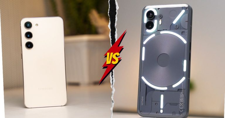 Nothing Phone 2 vs Galaxy s23: Battle of the Bests Continues!