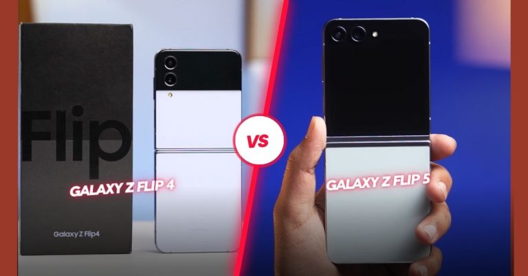 Samsung Galaxy z flip 5 vs Galaxy z flip 4: A Major Change!
