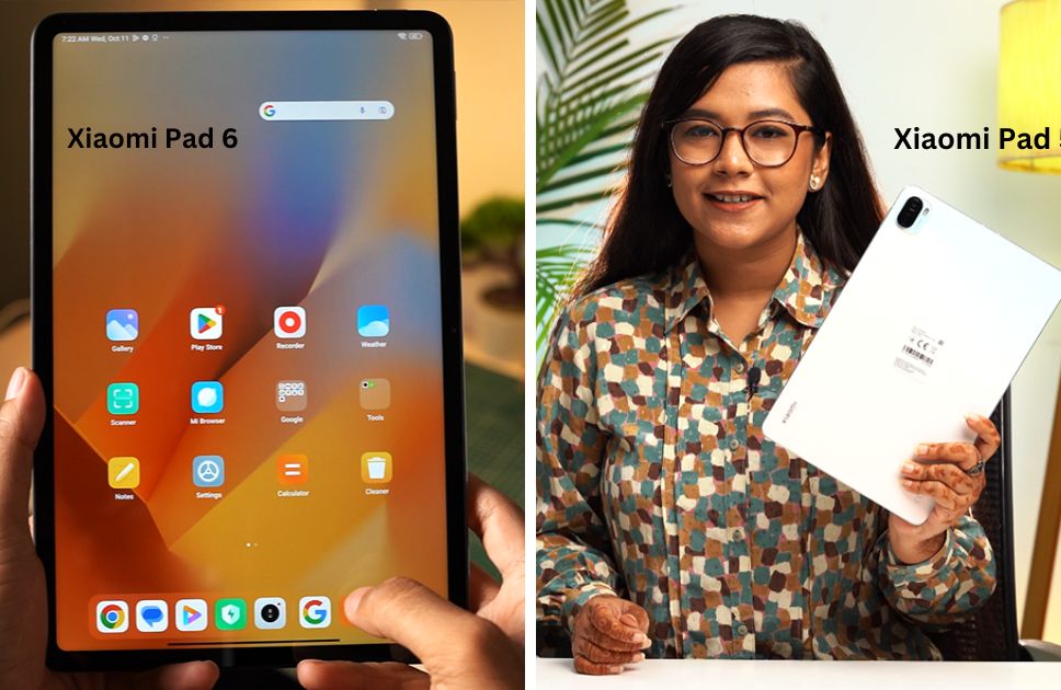 Xiaomi Pad 6 Vs Pad 5 Design