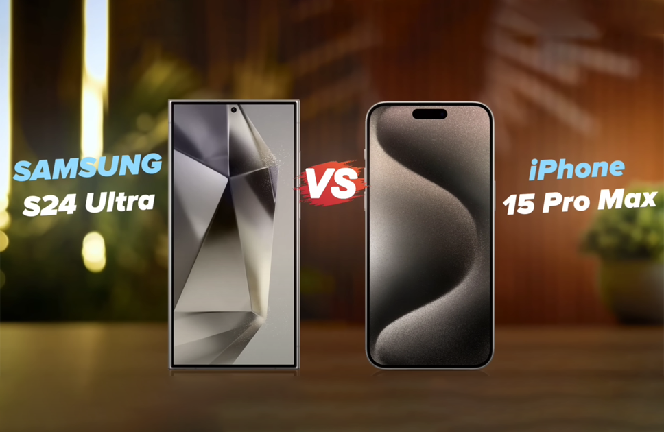 iPhone 15 Pro Max VS Samsung Galaxy S24 Ultra