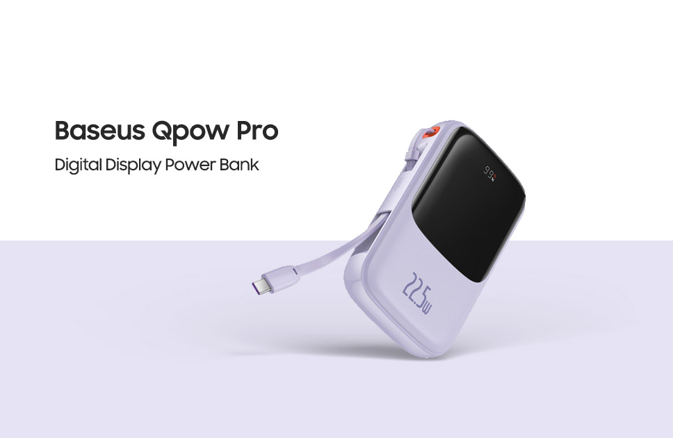Baseus Qpow Pro Digital Display Power Bank
