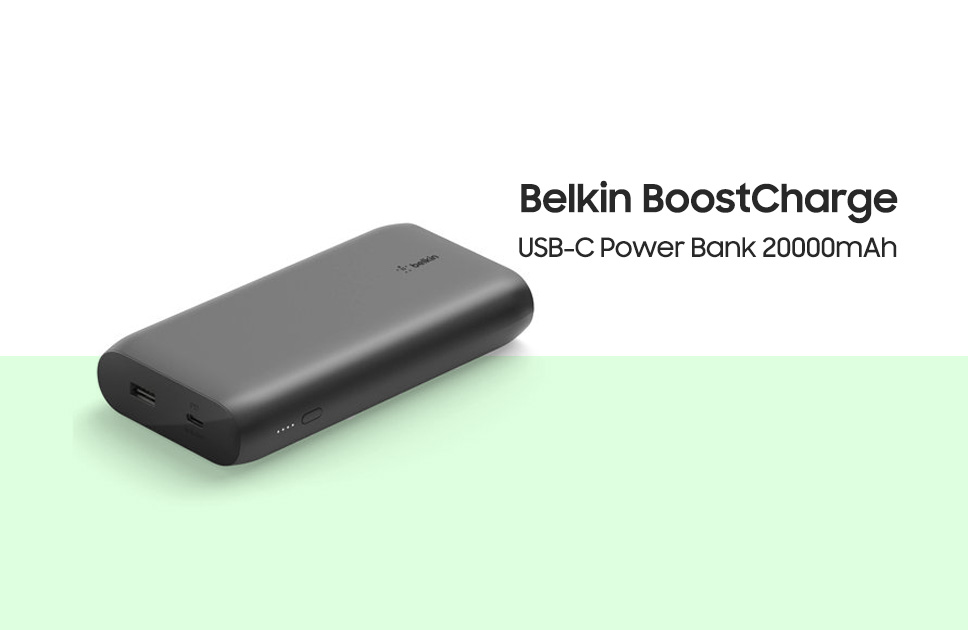 Belkin BoostCharge USB-C Power Bank 20000mAh