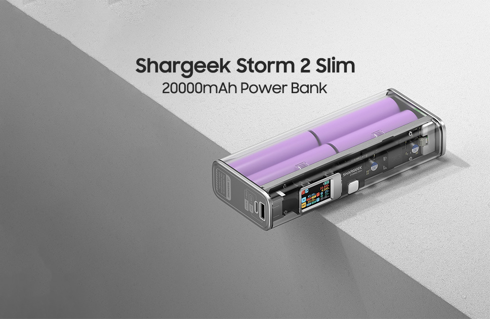 Shargeek Storm 2 Slim 20000mAh