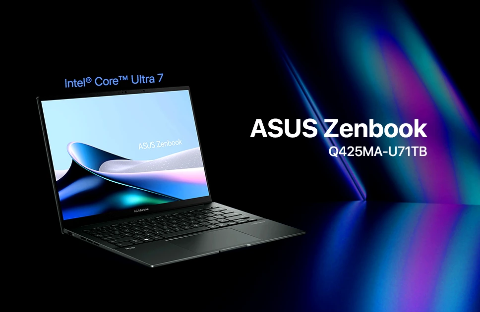 ASUS Zenbook Q425MA-U71TB 14th Gen Intel Core Ultra 7-155H Intel Arc Graphics 14" Laptop