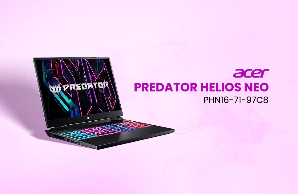 Acer Predator Helios Neo PHN16-71-97C8 Intel Core i9-13900HX NVIDIA RTX 4060 16" WQXGA 165Hz Gaming Laptop
