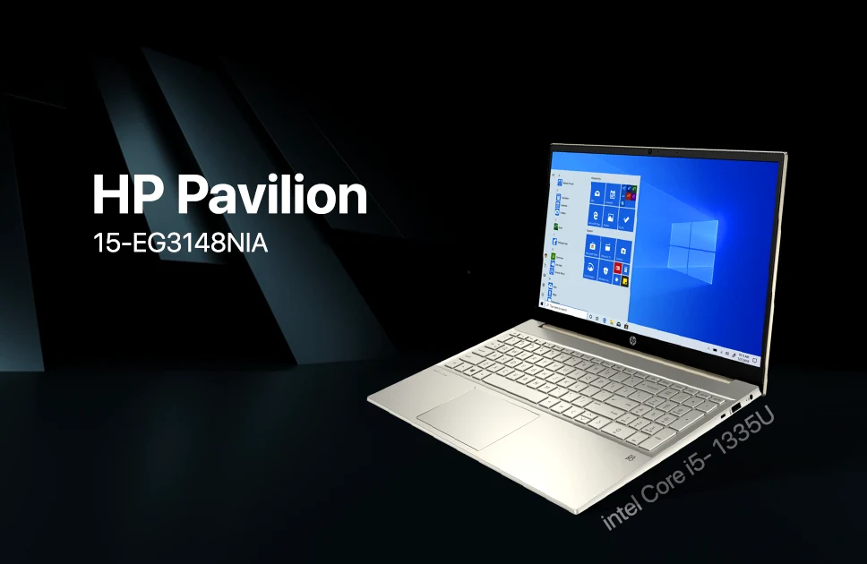 HP Pavilion 15-EG3148NIA Core i5- 1335U 13th Generation Intel Iris Xe Graphics FHD Touchscreen Laptop