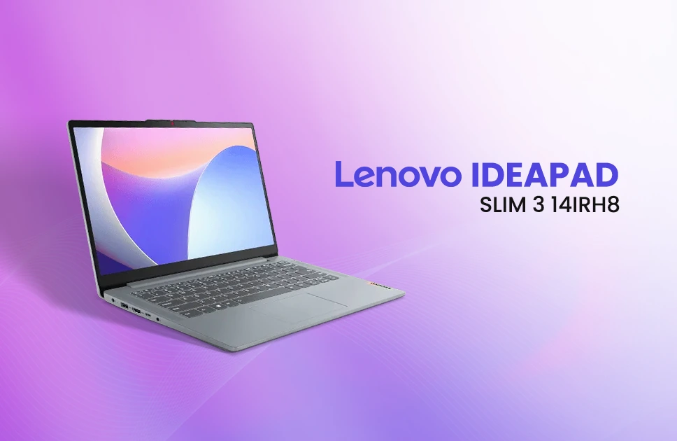 1. Lenovo IdeaPad Slim 3 14IRH8 13th Gen Intel Core i5-13420H Intel UHD Graphics 14" FHD Laptop