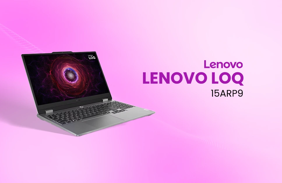 Lenovo LOQ 15ARP9 AMD Ryzen 7 7435HS NVIDIA GeForce RTX 4050 With 6GB Graphics 15.6" Gaming Laptop