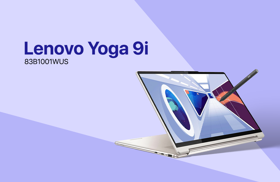 Lenovo Yoga 9i 83B1001WUS Intel Evo Platform Core i7-1360P Intel Iris Xe Graphics 14 Laptop with Pen