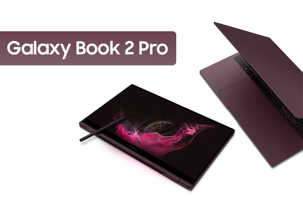 Samsung Galaxy Book 2 Pro 360 i7 12th Gen 15.6" FHD Laptop