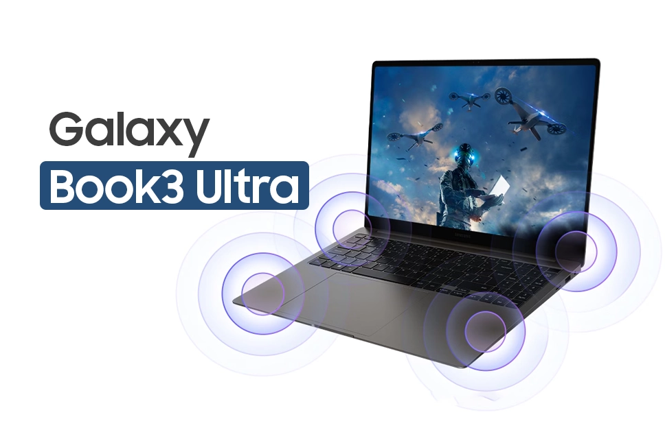 SAMSUNG Galaxy Book3 Ultra 13th Gen Intel Core i9-13900H NVIDIA RTX 4070 with 8GB Graphics 16" Laptop
