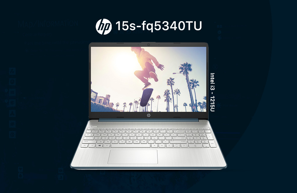 Hp 15s-fq5340TU 15.6" Intel i3 - 1215U Intel UHD Graphics 8/512GB