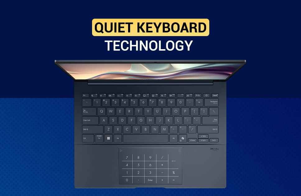 Asus Zenbook 14 oled keyboard