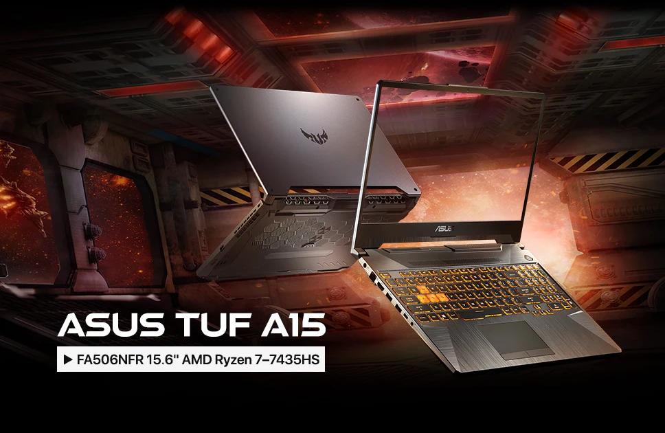Asus TUF Gaming A15 FA506NFR 15.6" AMD Ryzen 7–7435HS