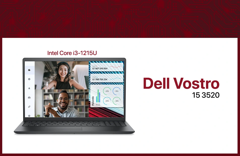 Dell Vostro 15 3520 12th Gen Intel Core i3-1215U