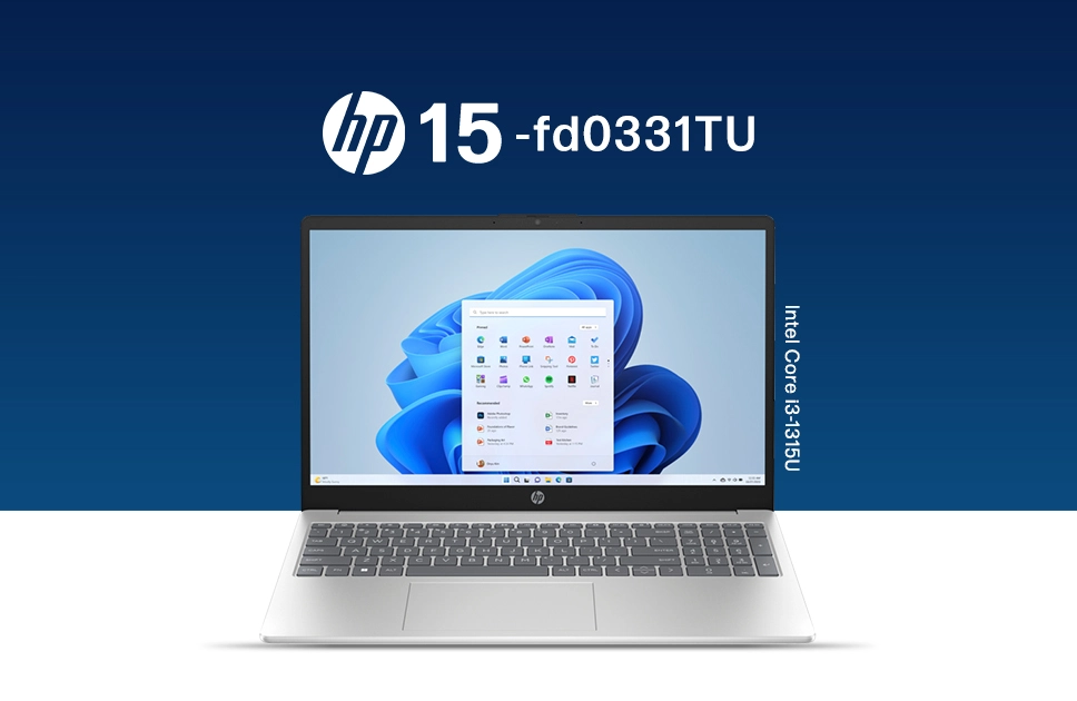 HP 15-fd0331TU 13th Gen Intel Core i3 1315U