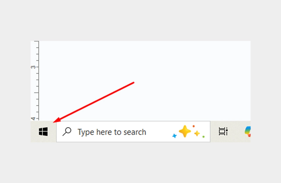 Click on start icon