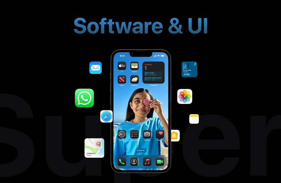 Apple iPhone 16e Software & UI