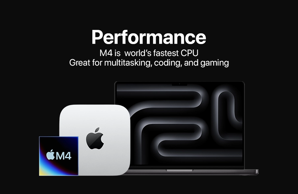 Macbook pro m4 vs mac mini m4: Performance 