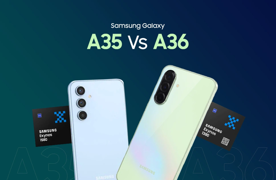Samsung Galaxy A35 vs A36