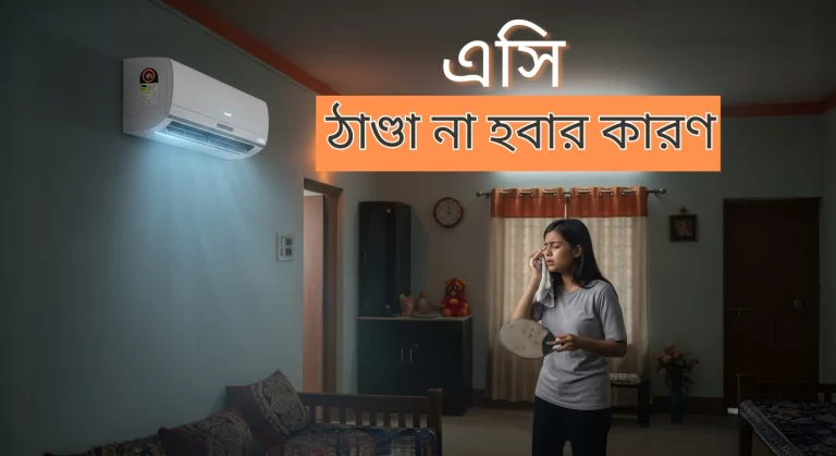 এসি ঠান্ডা না হওয়ার কারণ