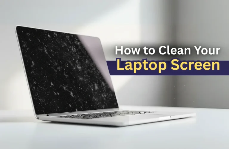 How to Clean Your Laptop Screen