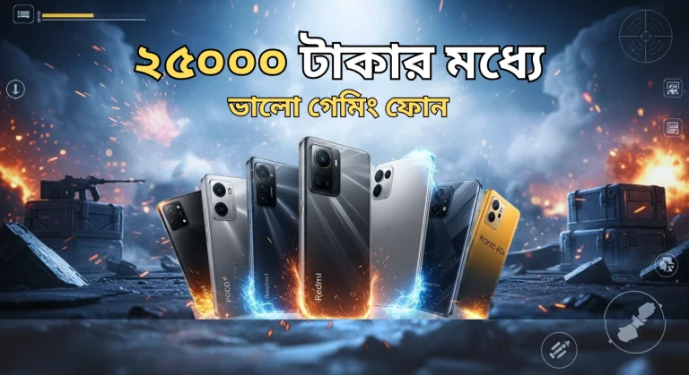 ২৫০০০ টাকার মধ্যে ভালো গেমিং ফোন