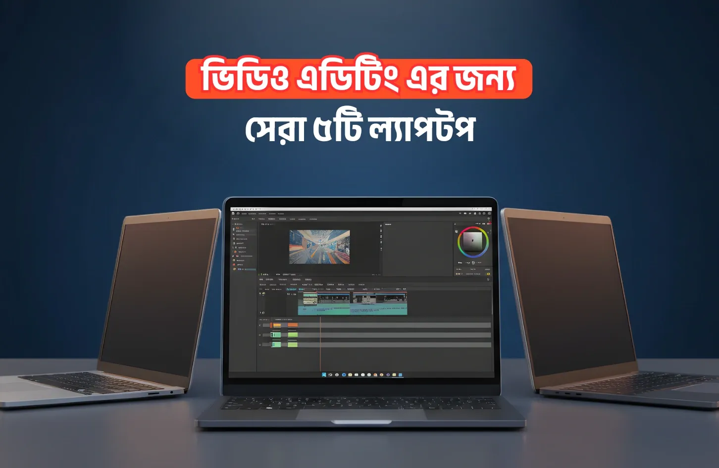 ভিডিও এডিটিং এর জন্য সেরা ৫টি ল্যাপটপ