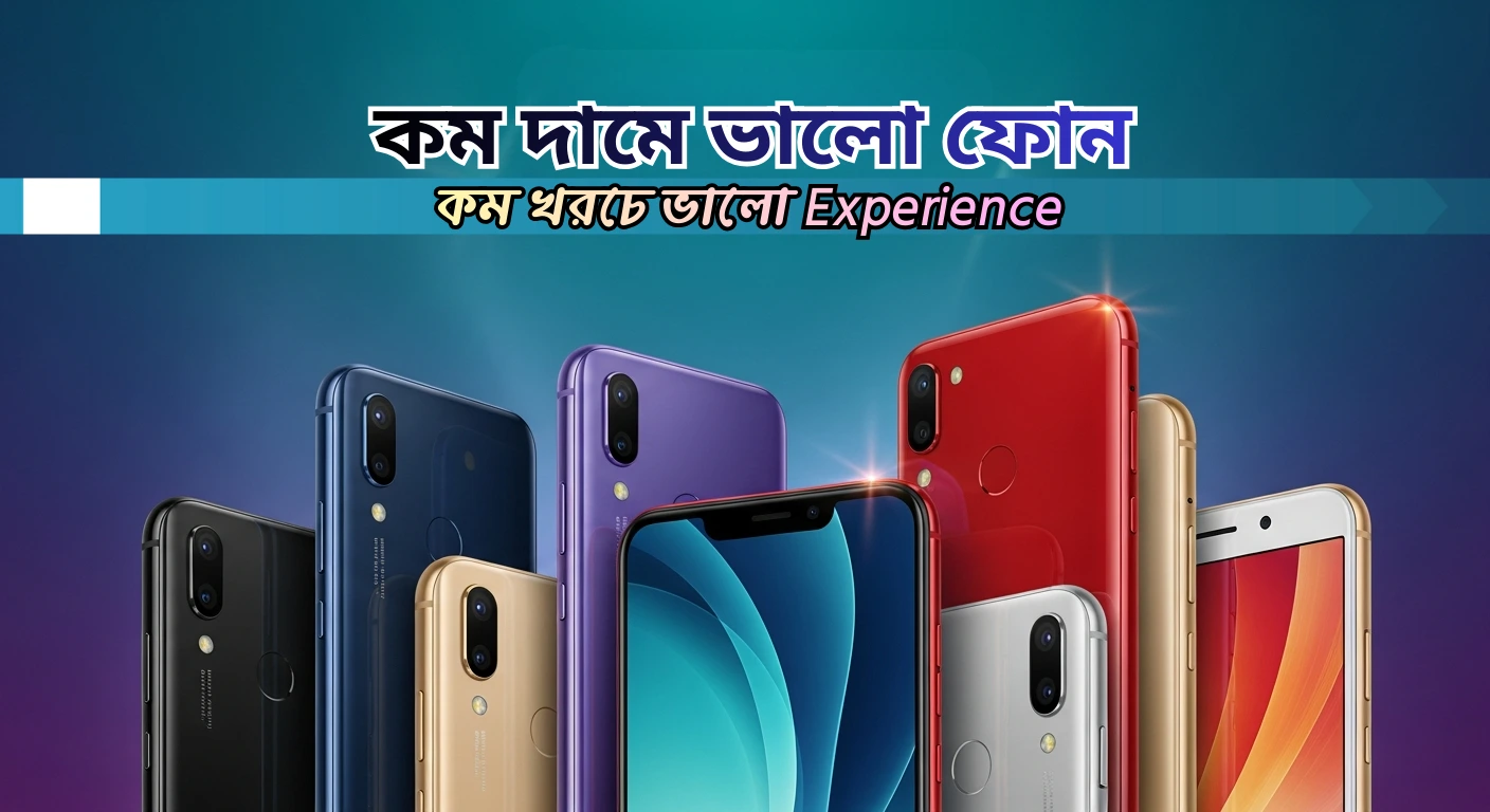  কম দামে ভালো ফোন