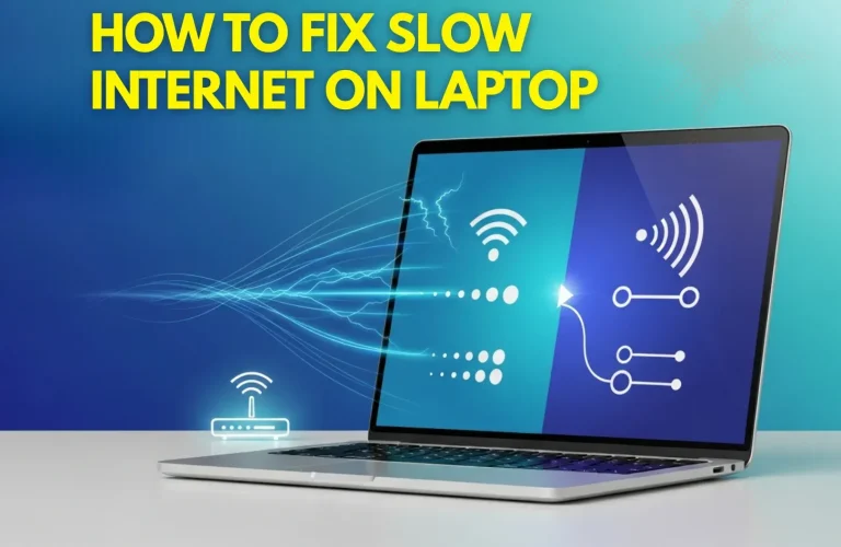 How to Fix Slow Internet on Laptop (Complete Step-by-Step Guide)