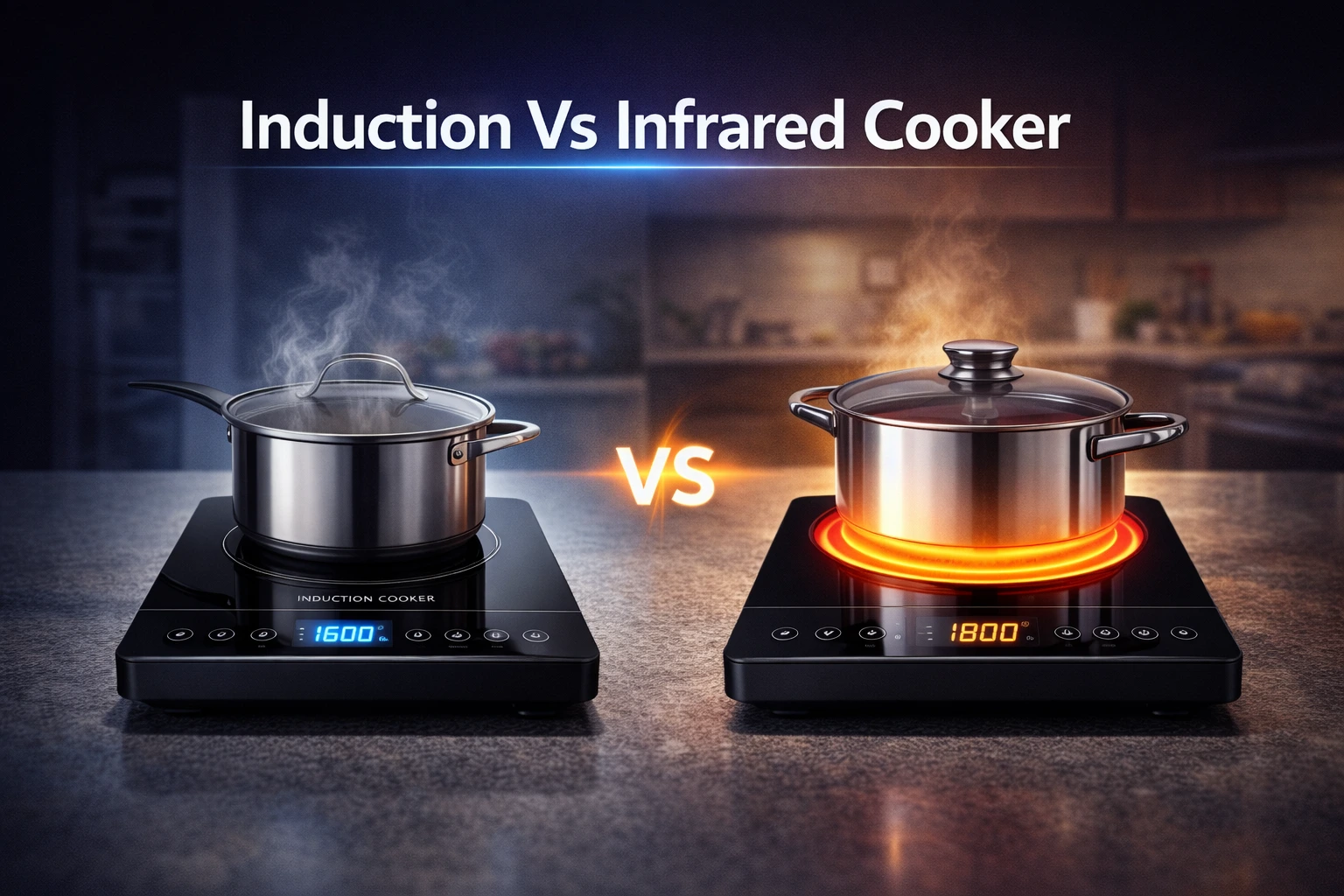 ইন্ডাকশন ও ইনফ্রারেড চুলার পার্থক্য