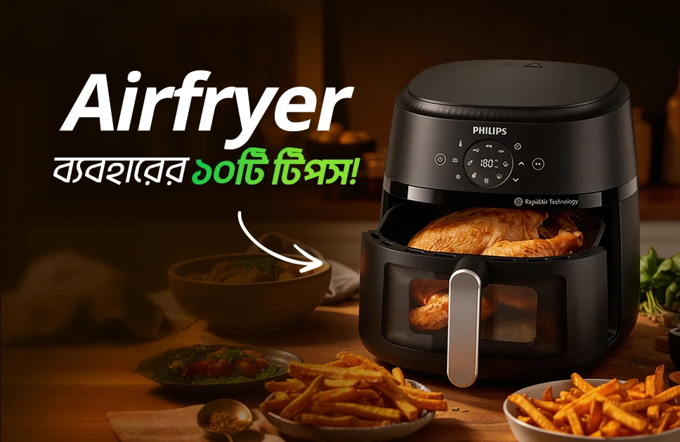 এয়ার ফ্রায়ার ব্যবহারের ১০টি দারুণ টিপস
