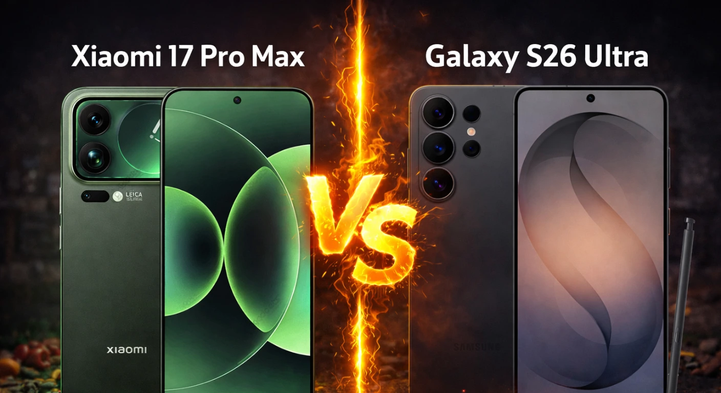Galaxy S26 Ultra 5G vs Xiaomi 17 Pro Max