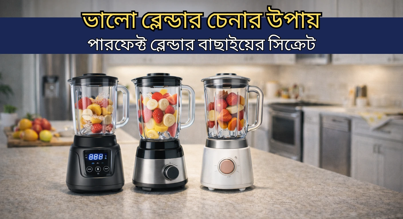 ভালো ব্লেন্ডার চেনার উপায়