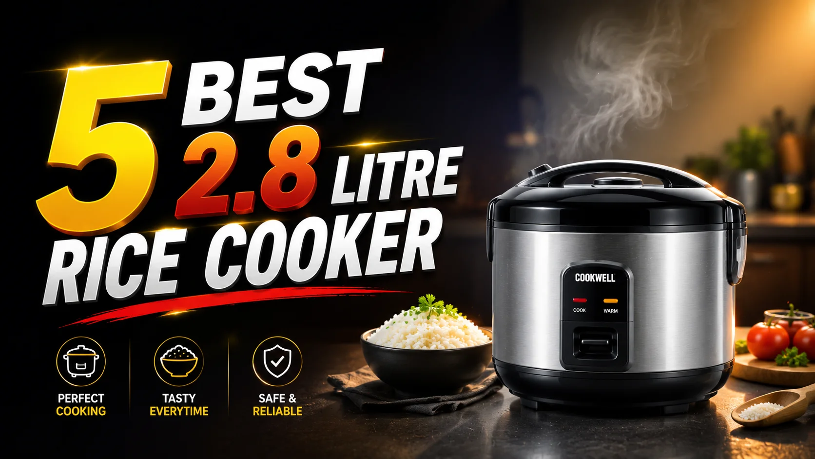 5 Best 2.8-3 litre rice Cookers in Bangladesh for Easy Cooking