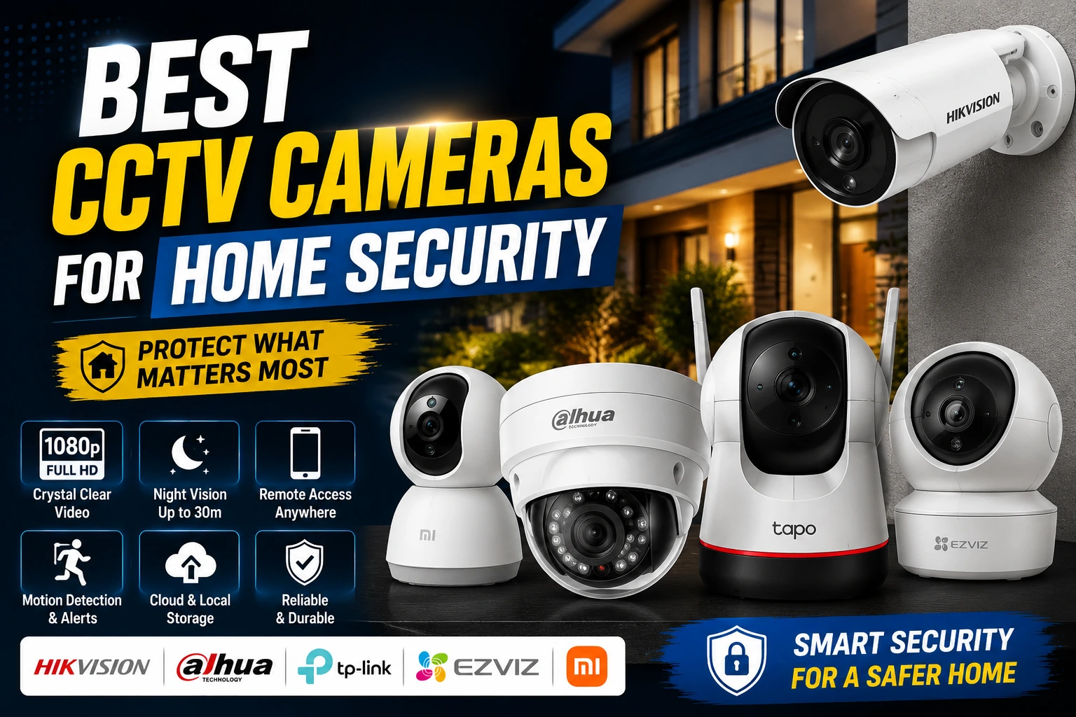 Best CCTV Cameras for Home Security 