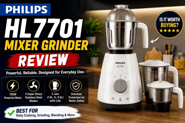 PHILIPS HL7701 Mixer Grinder Review