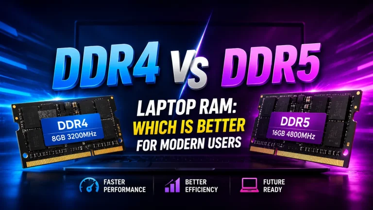 DDR4 vs DDR5 Laptop RAM Which is Better for Modern Users