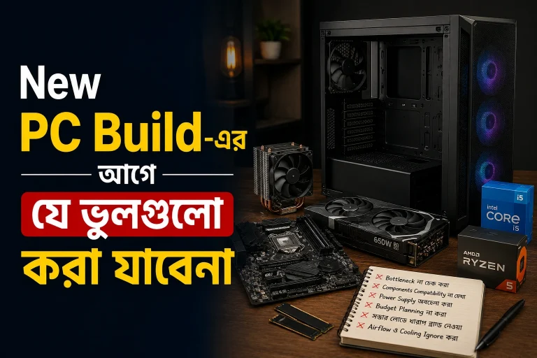 New PC Build-এর আগে যে ভুলগুলো করা যাবেনা