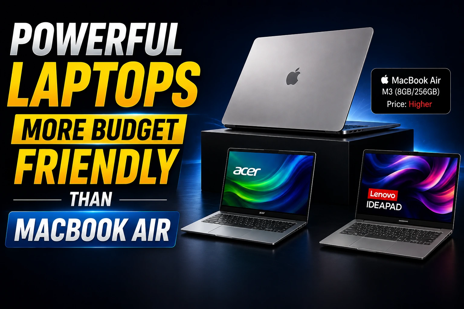 Powerful Laptops More Budget Friendly than MacBook Air