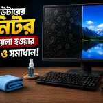 কম্পিউটারের মনিটর দ্রুত ময়লা হওয়ার কারণ ও সমাধান