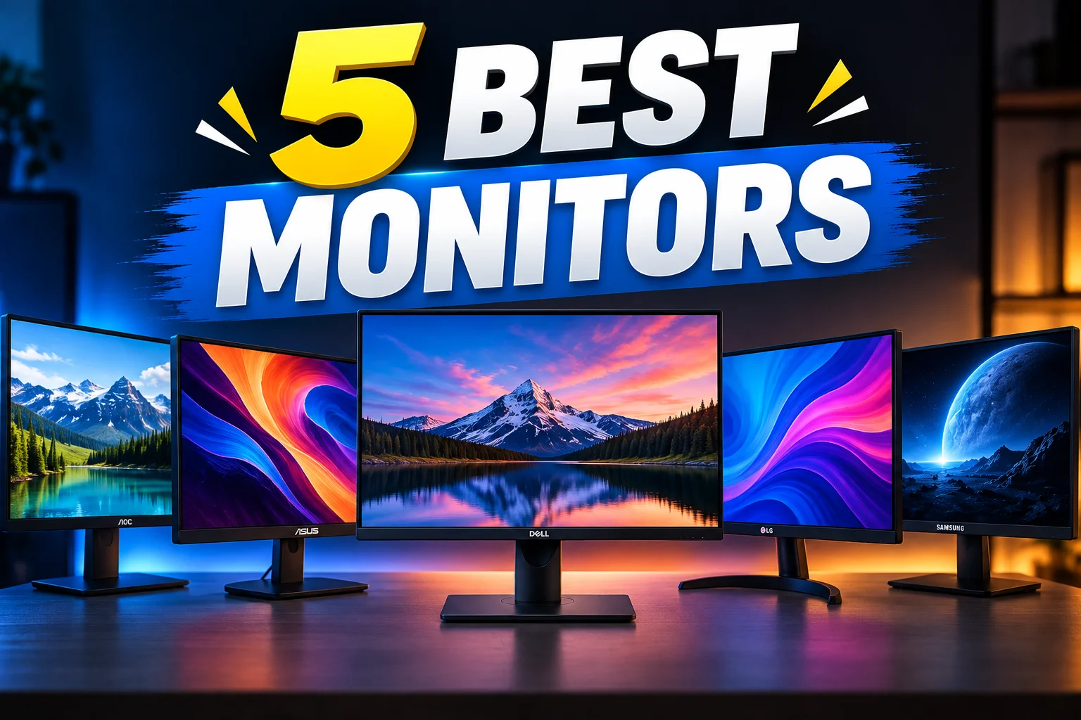 5 Best Monitors Under 10k in BD