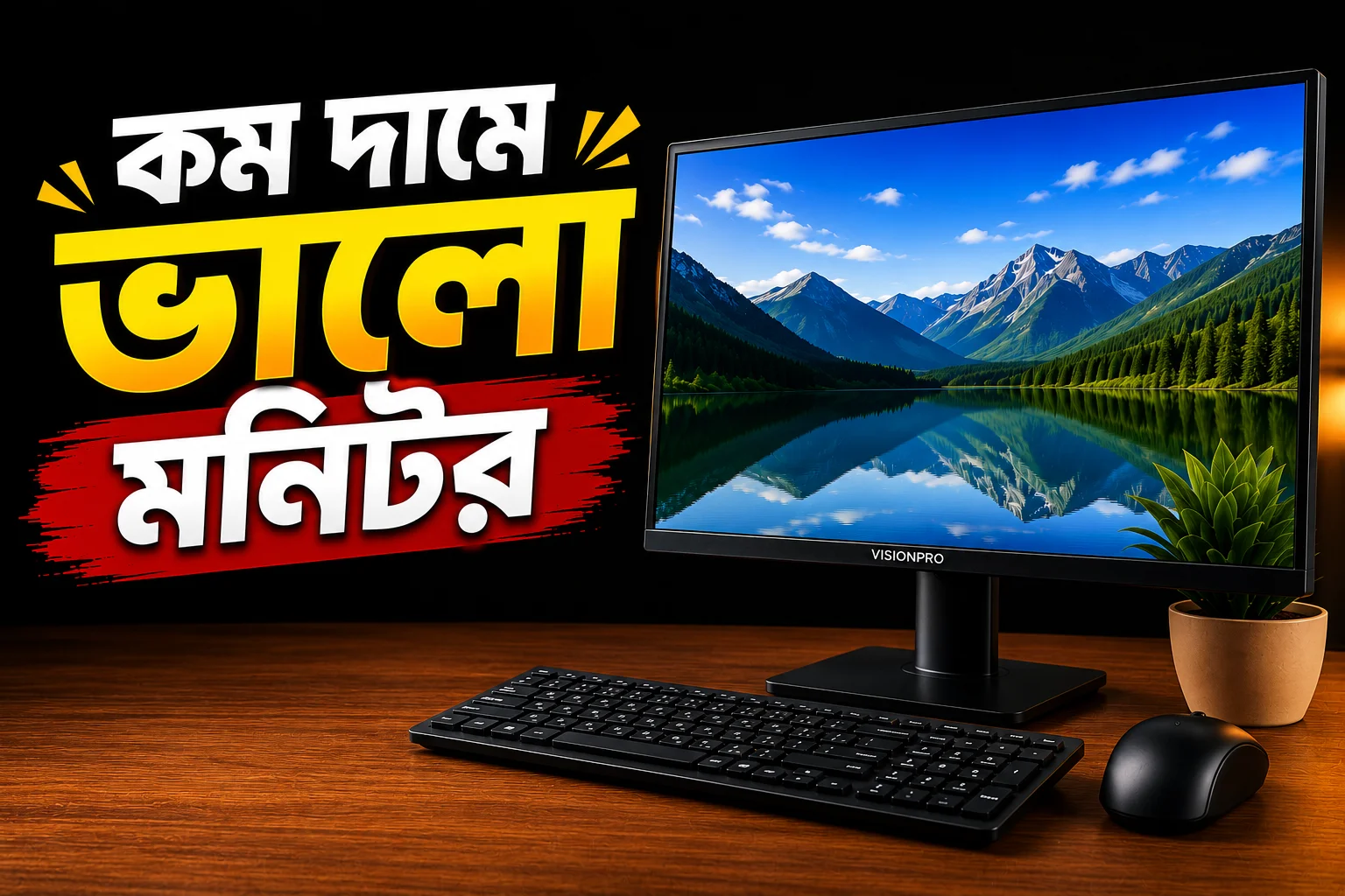 কম দামে ভালো মনিটর | বাজেটের মধ্যে সেরা ৭টি অপশন
