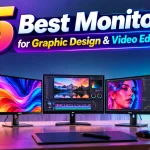 Best Monitors for Graphic Design & Video Editing